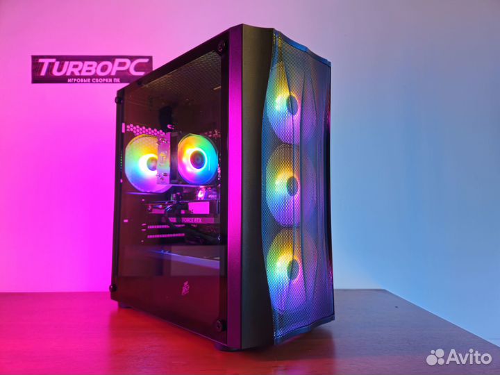Игровой компьютер Intel 12100 и RTX 4060