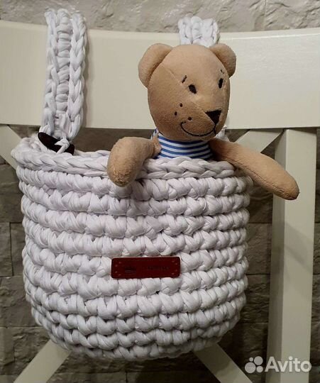 Корзины-органайзер для детской кроватки