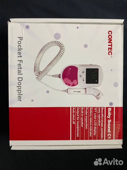 Фетальный допплер Contec Baby Sound C1
