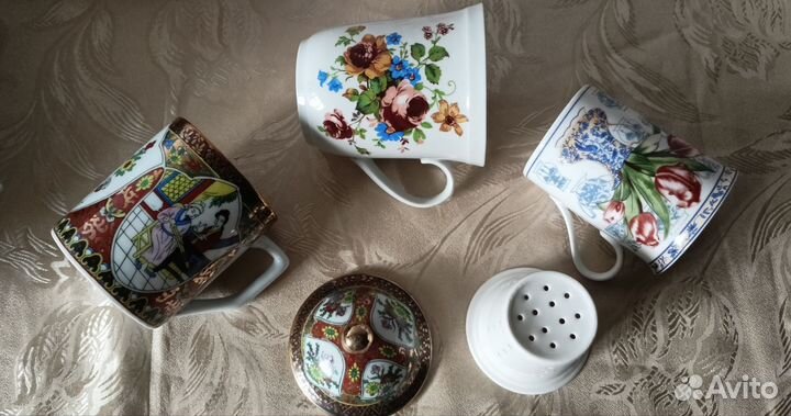 Чайные пары, бокалы