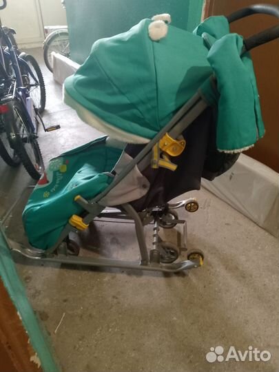 Санки коляска ника