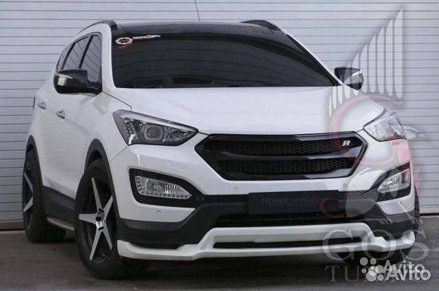 Решетка радиатора RoadRuns на Hyundai Santa Fe DM