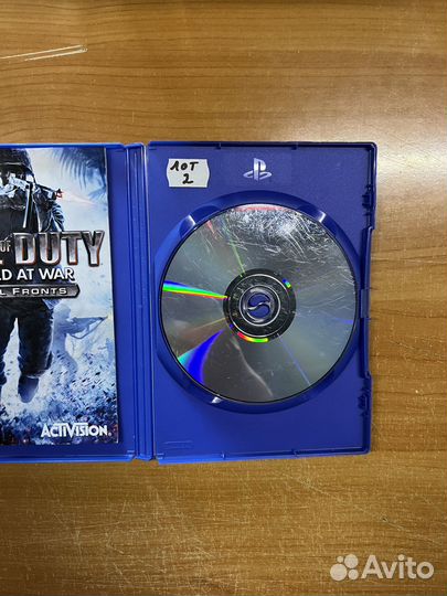 PS2 Call of Duty World AT War Final Fronts (лот 2)