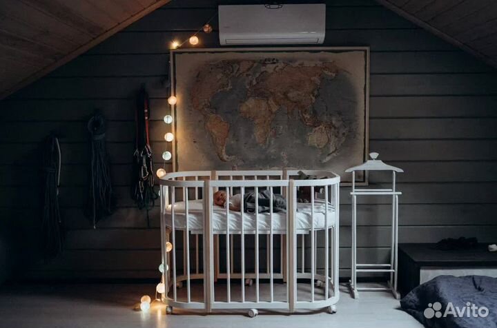 Детская кровать на колесах