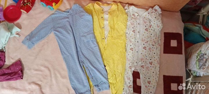 Вещи пакетом на малышку