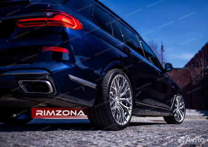 Кованые диски R22 на BMW X5 M