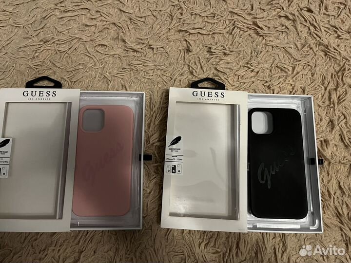 Чехол на iPhone 12 guess оригинал