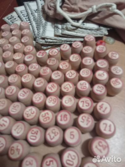 Настольная игра лото времён СССР весь комплект