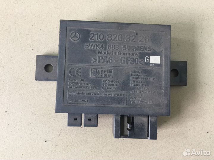 Эбу двигателя Mercedes C200 W202