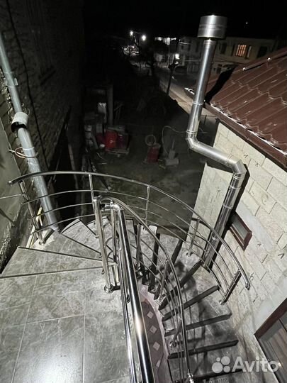 Перила из нержавеющей стали