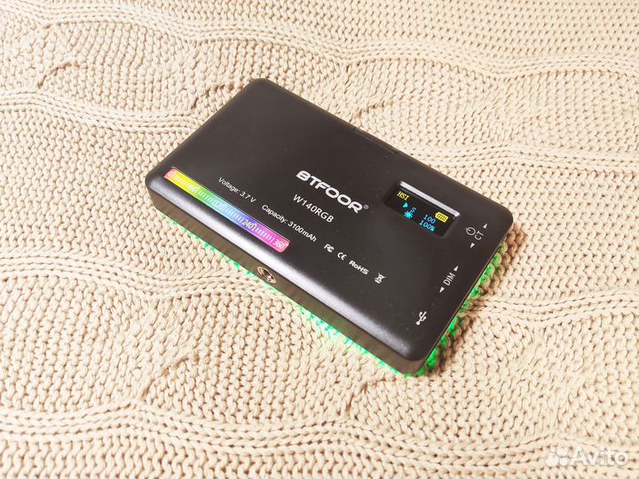 Накамерный RGB-светильник (новый)