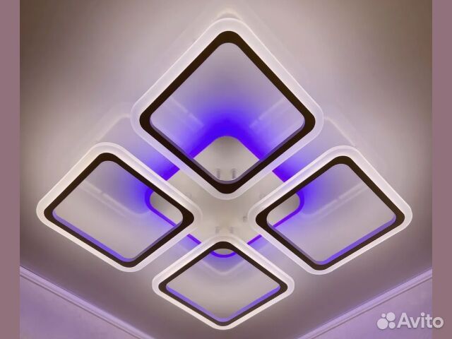 Люстра светодиодная, потолочная на 15кв\м