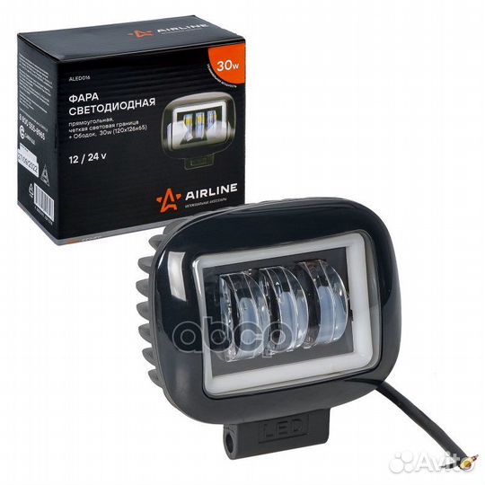 Фара светодиодная прямоугольная, четкая свет. г