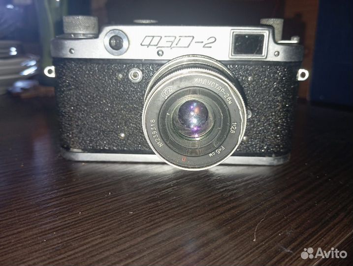 Плёночный фотоаппарат СССР фэд