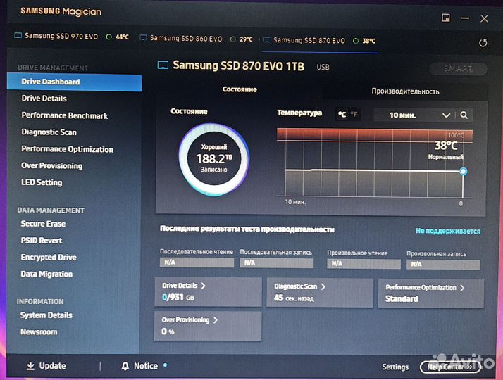 SSD Samsung 870 Evo 1TB