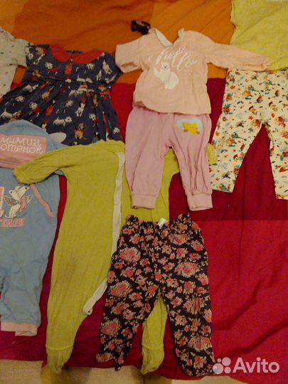 Пакет на девочку 74-80 см