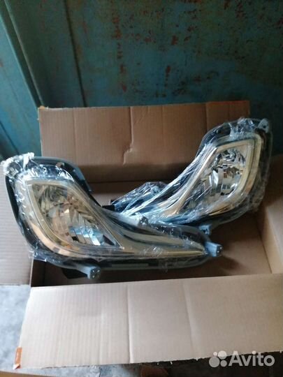 Противотуманные фары на hyundai solaris 1