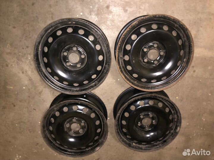 Диски штампованные R15 Volkswagen Polo 4 шт