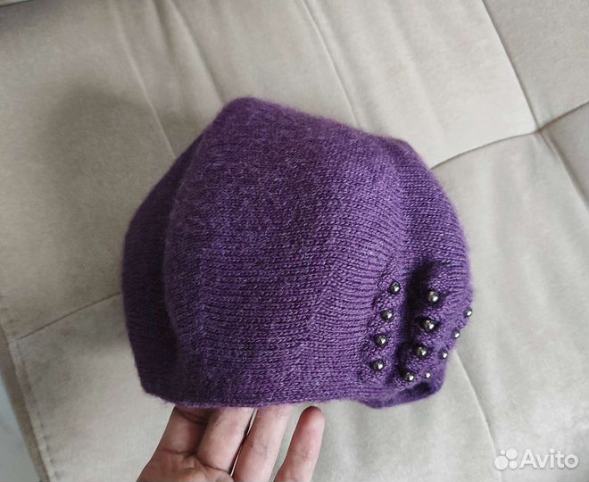 Берет новый зимний шерстяной