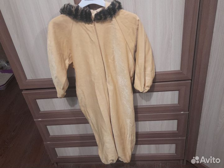 Новогодний костюм собаки, ручной работы, рост 107