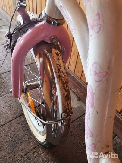 Детский велосипед novatrack girlish line 16