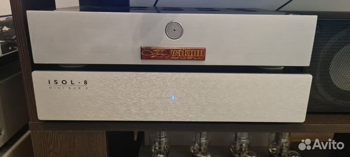 Ламповый усилитель и фонокорректор