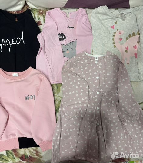 Вещи пакетом на девочку