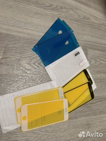 Поштучно Закаленное стекло на айфон 7 8