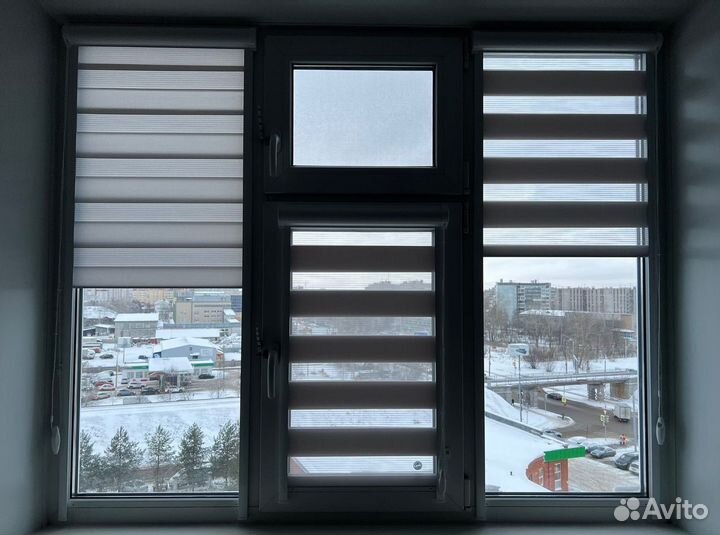 Рулонные шторы день, ночь