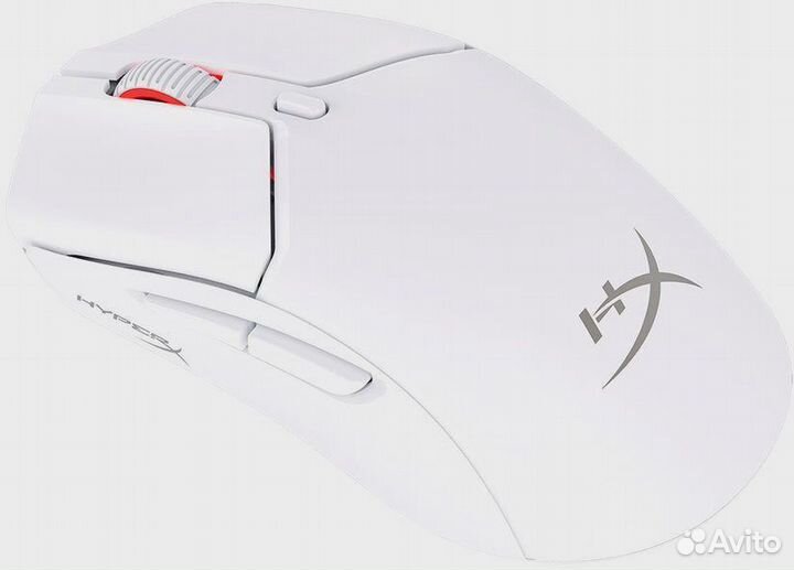 Мышь HyperX Pulsefire Haste 2 Mini белый оптическая 26000dpi беспров. BT/Radio USB 6but (7D389AA)