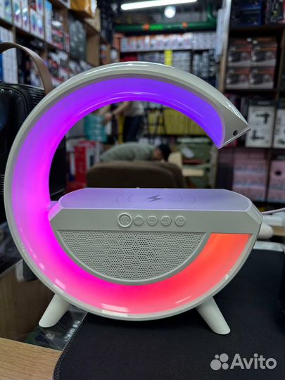 RGB ночник/колонка 3в1