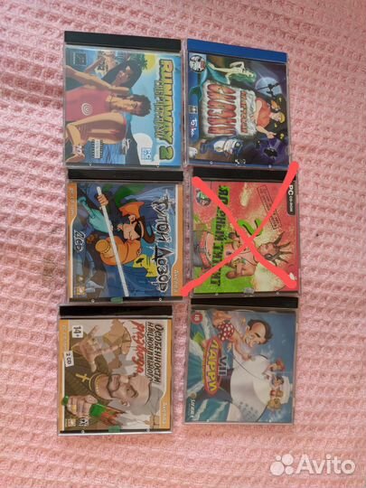 Компьютерные игры на дисках