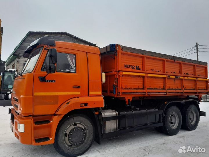 Самосвал с 2-х разгрузкой КАМАЗ 45143, 2020