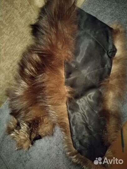 Меховой воротник лиса