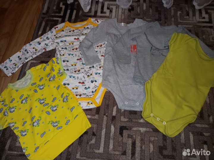 Боди для мальчика. Ползунки