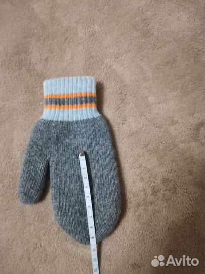 Варежки зимние детские для мальчика