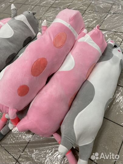 Игрушка мягкая кот-батон