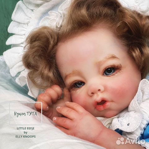 Кукла реборн, Коллекционная, Новая, Ручная работа