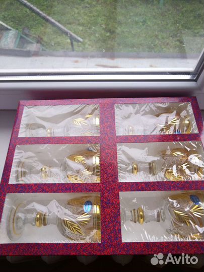 Хрустальные бокалы турция винтаж