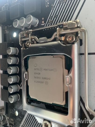 Комплект Asus b365-plus + g5420 + ddr4 4gb чек