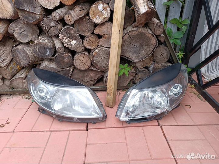 Фары renault sandero 1