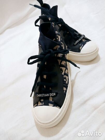 Сникеры на платформе Walk'n'Dior. Оригинал