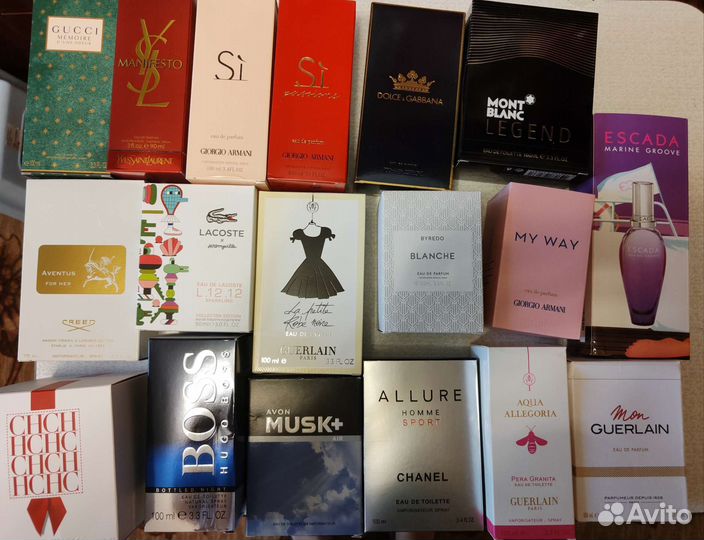 Духи все по одной цене