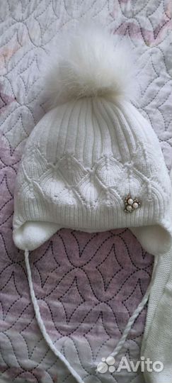 Комплект шапка и шарф