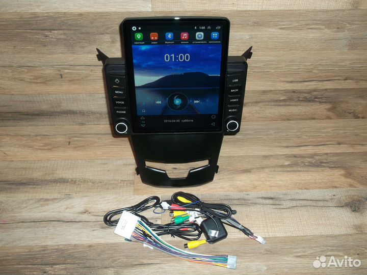 Магнитола SsangYong Action Android Tesla 2013+
