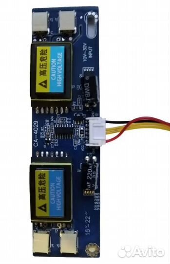 Инвертор ccfl-4 AVT4029 для четырех ламп