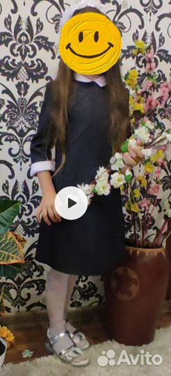 Школьная форма для девочки размер 128/130