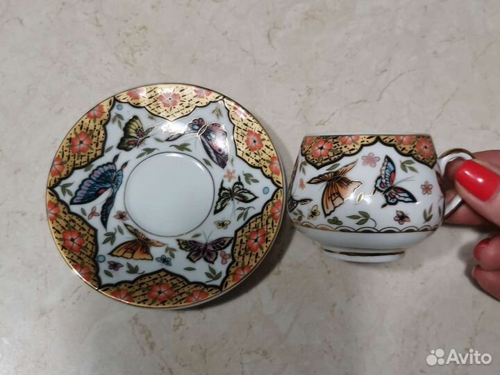 Кофейные чашки фарфор Англия