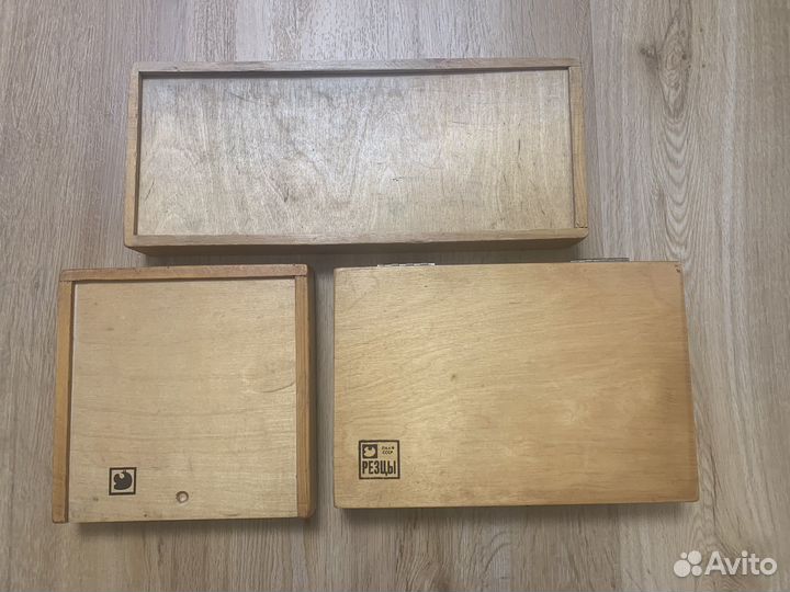 Набор советских резцов для резьбы 2