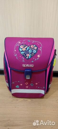 Ранец рюкзак школьный Herlitz с пеналом и сумкой